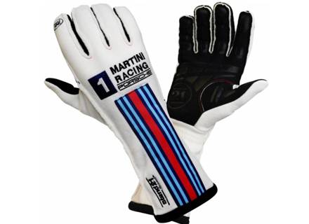 Gants de course Legacy Martini Porsche Gants de course Legacy Martini Porsche